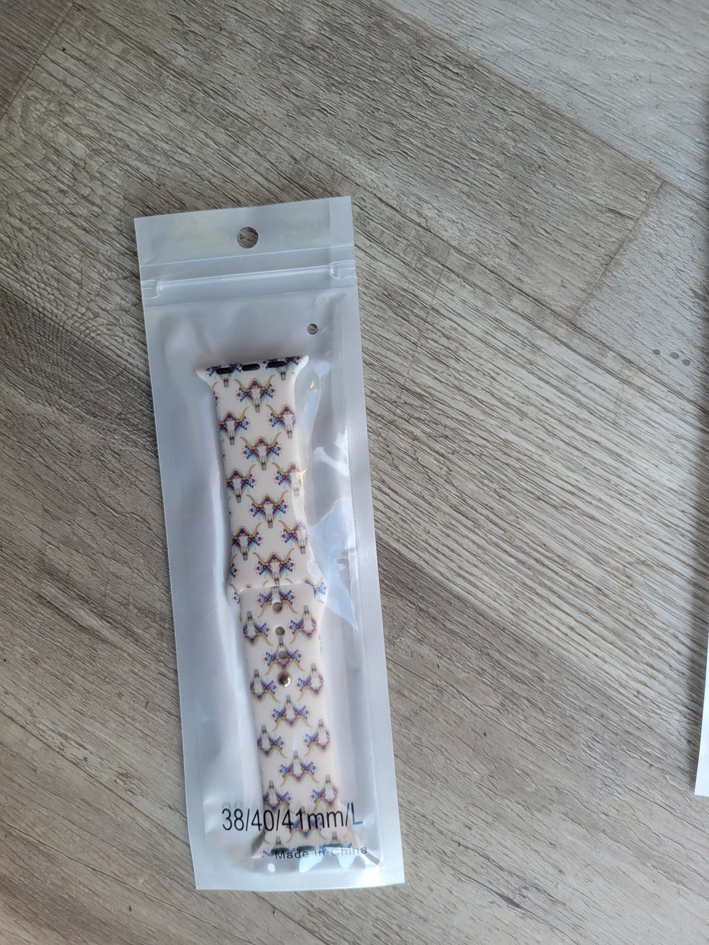 Silicone SKULL Watch Strap 38/40