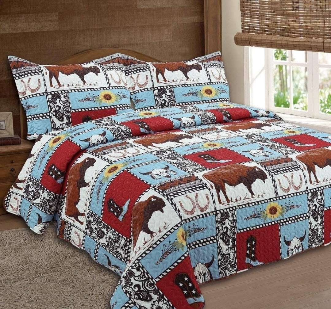 American Living 3pc Bedspread Set - King/Cal-King