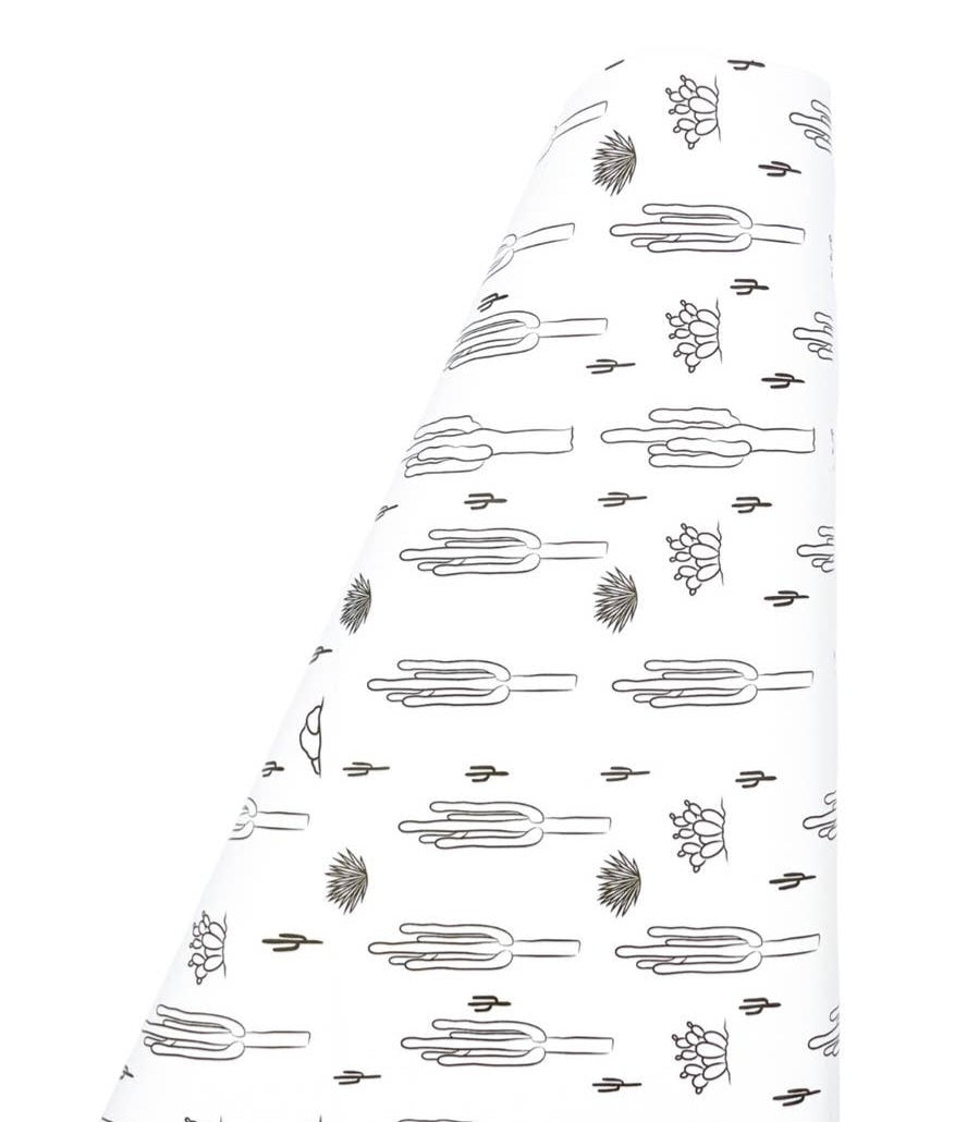 Cactus Gift Wrap Paper