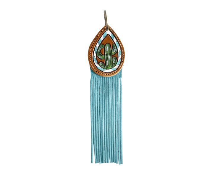 Prickly Plant Key Fob