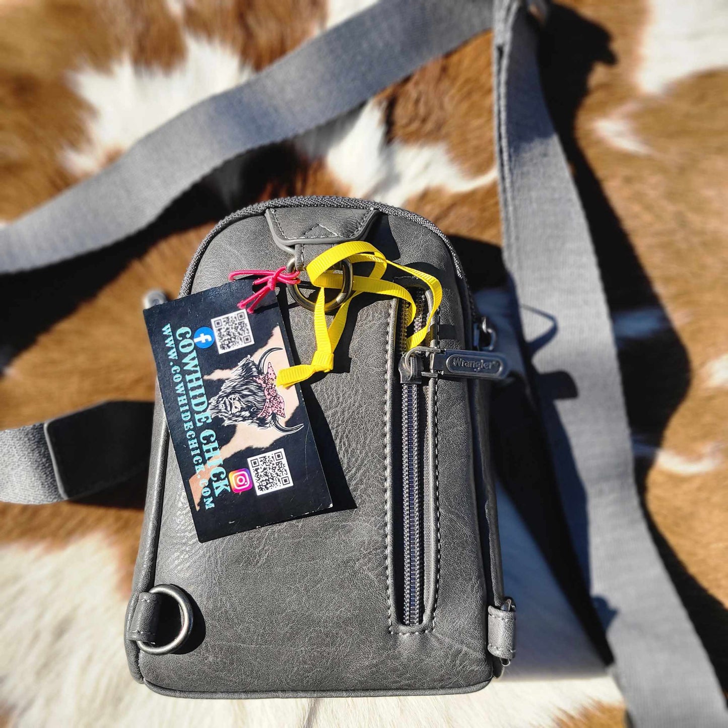 Wrangler Sling Bag/Chest Bag - GRAY