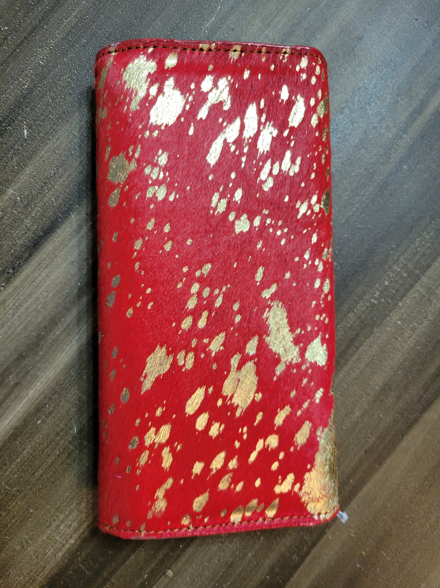 Juliet Full Fur Wallet- RED