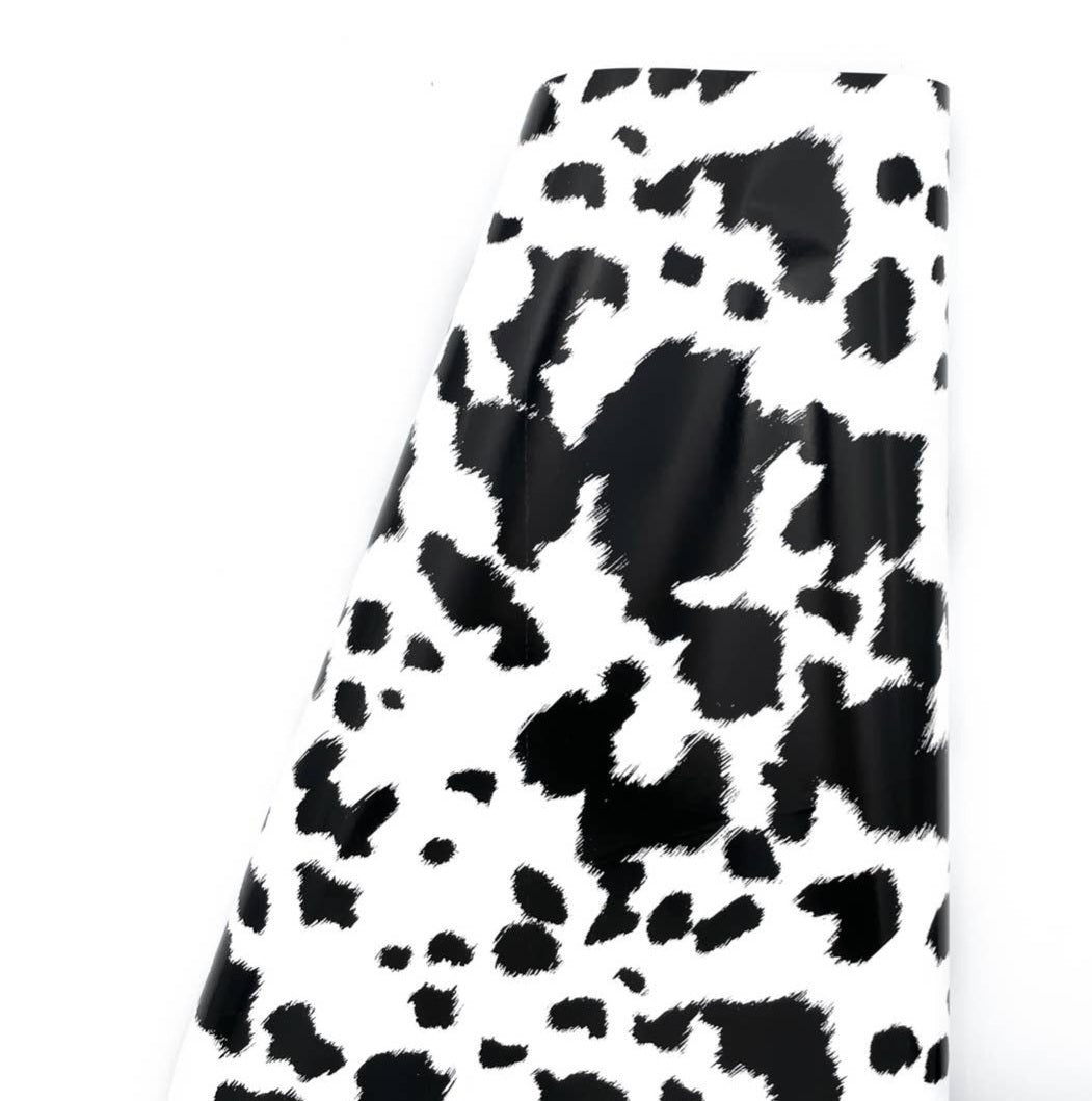 Black Cowhide Gift Wrap paper