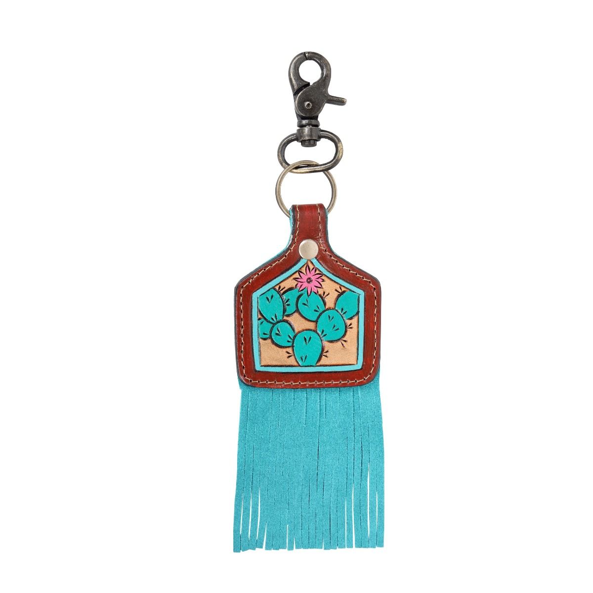 Vibgyor Leather Keychain