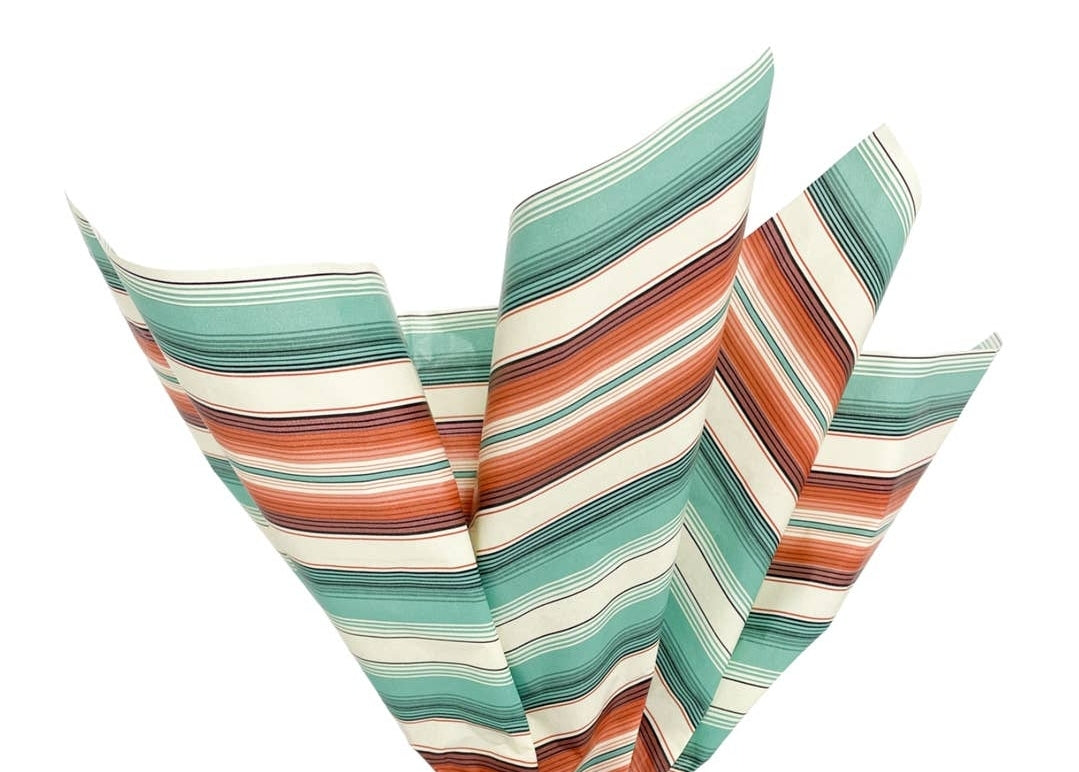 Desert Stripe Tissue Paper (Pack of 6)