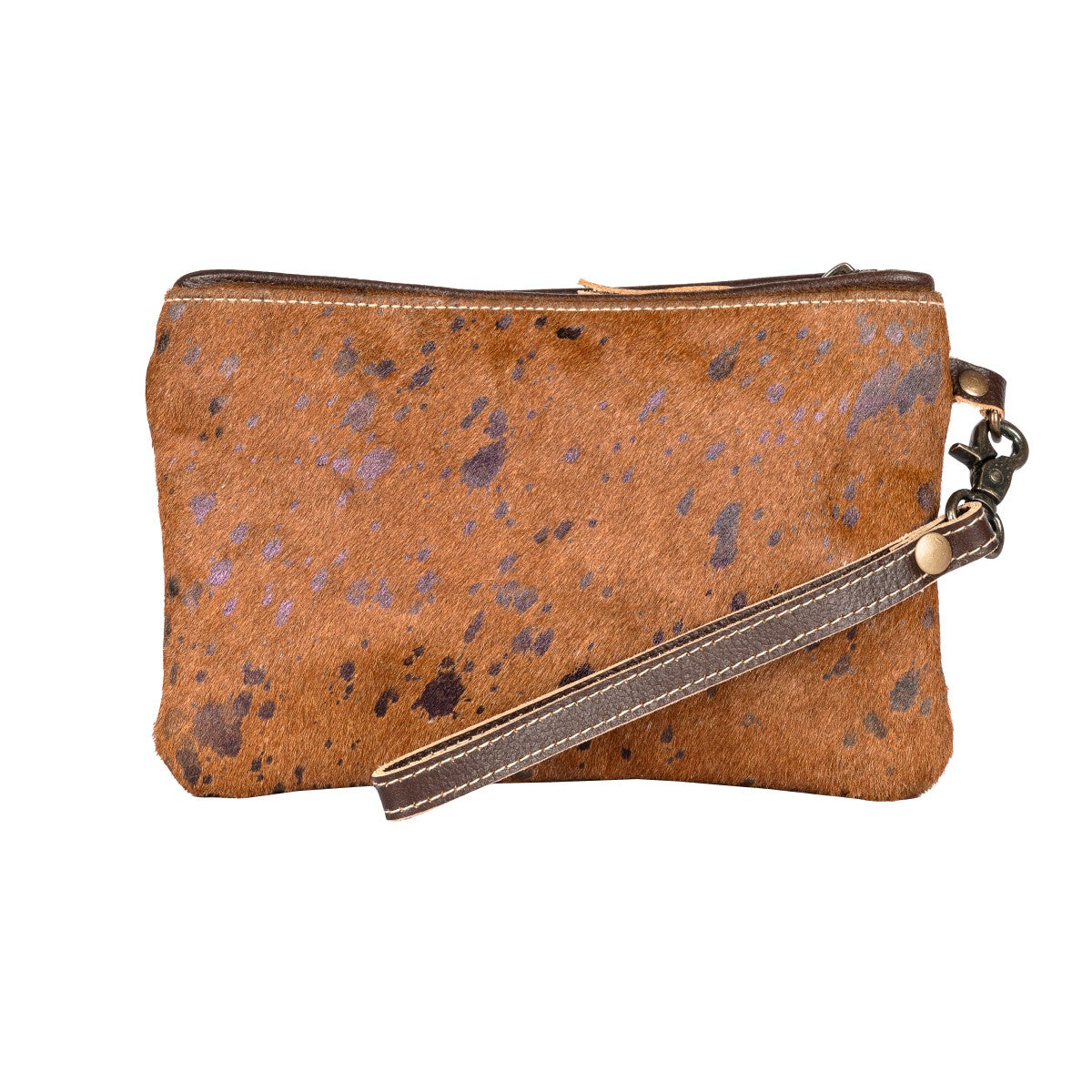 Glitzy Dark Brownish Pouch