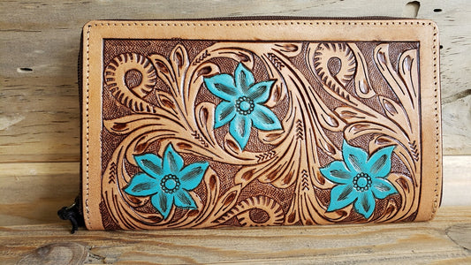 Blue Buds Wallet