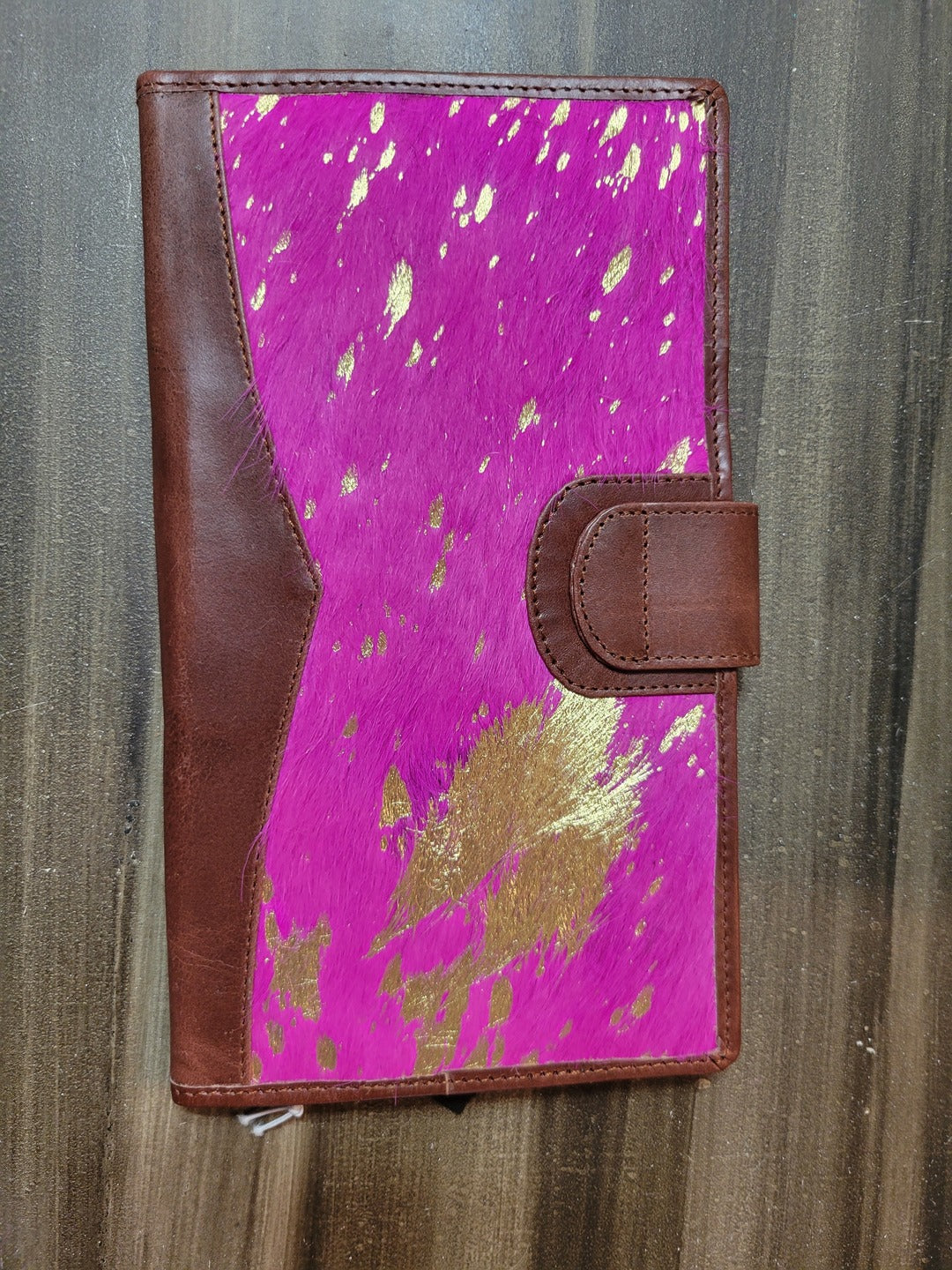 Blanche Clutch Wallets-Colored Hides - PINK