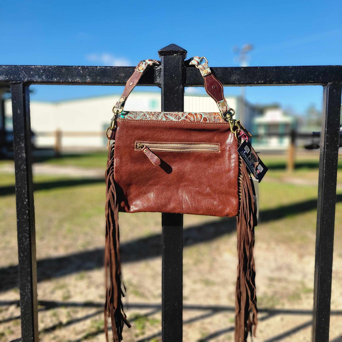 Pecos Leather & Hair on Bag