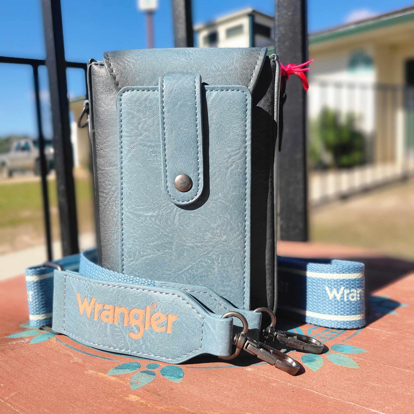 Wrangler Cell Phone Purse With Card Slots - JEAN