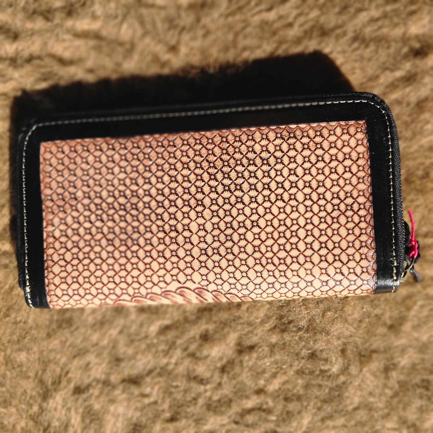 Spirit of the Herd Hand-Tooled Wallet